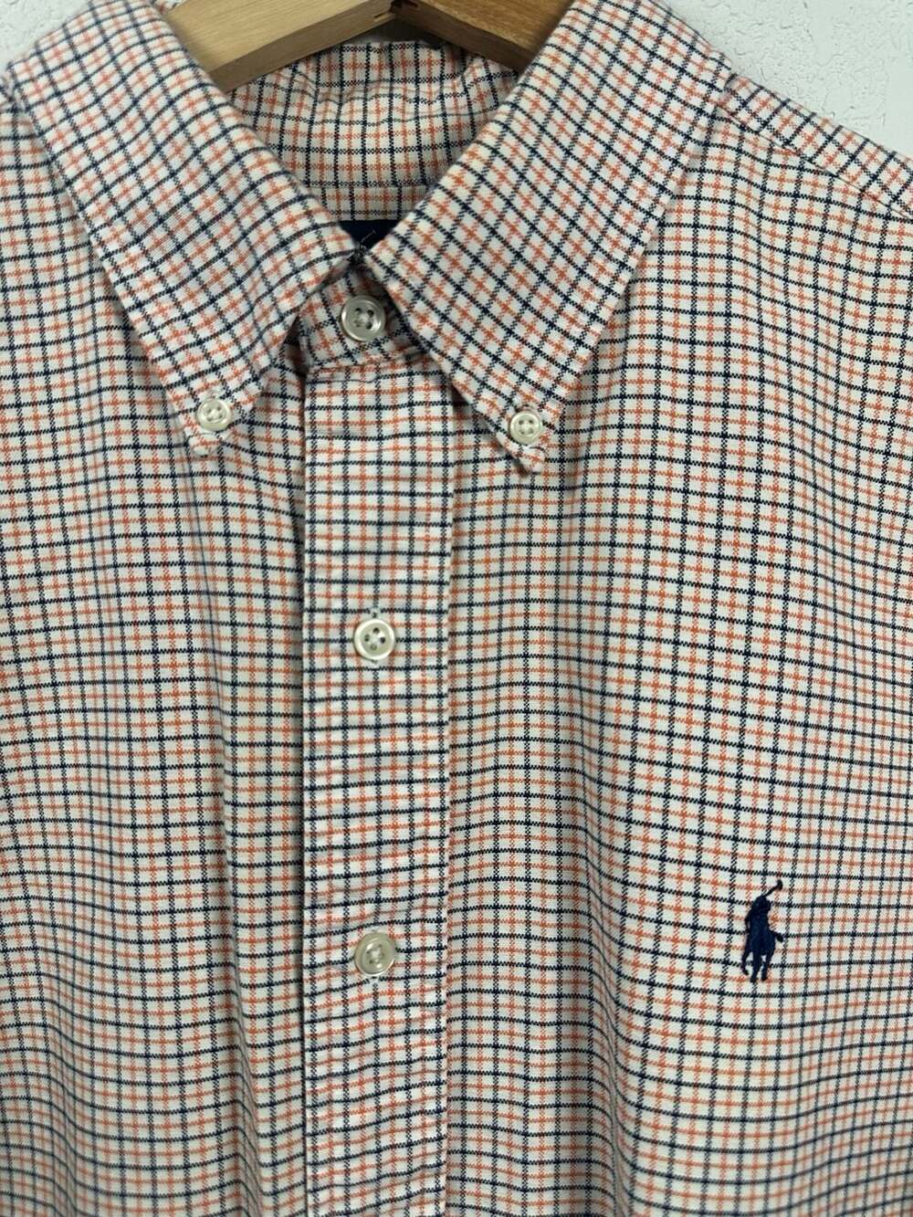 Ralph Lauren Classic Fit Plaid Button Down Shirt XL